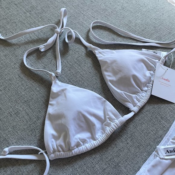 Andie Bikini string - White - Picture 3 of 7